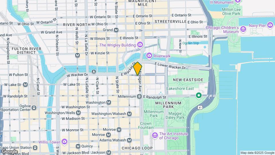 230 N Michigan Ave, Unit 4209 Map and Location Details