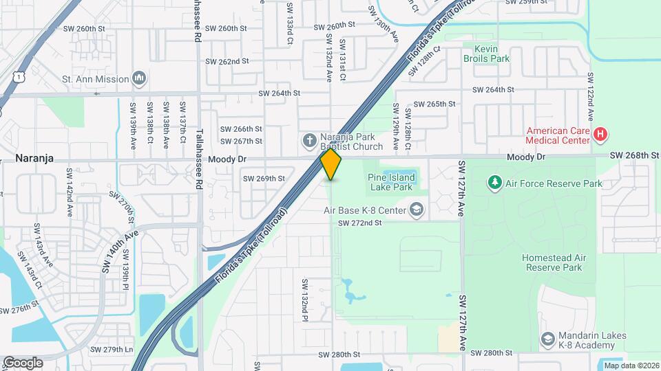 26964 SW 132 Ct Rd Map and Location Details