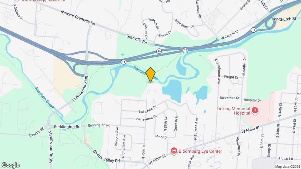 380 N 40th St Map and Location Details