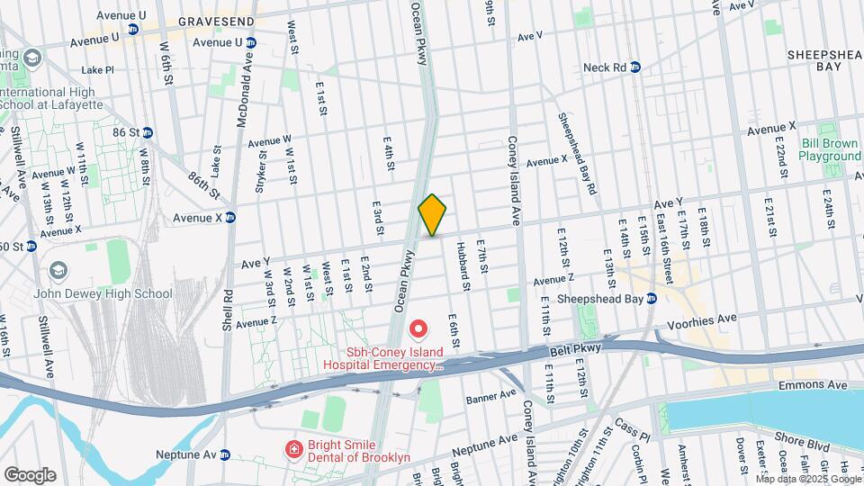 564 Avenue Y Map and Location Details