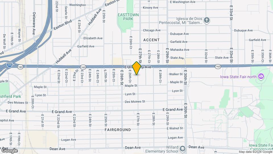 828 E 27th St Mapa y Detalles de la Ubicación