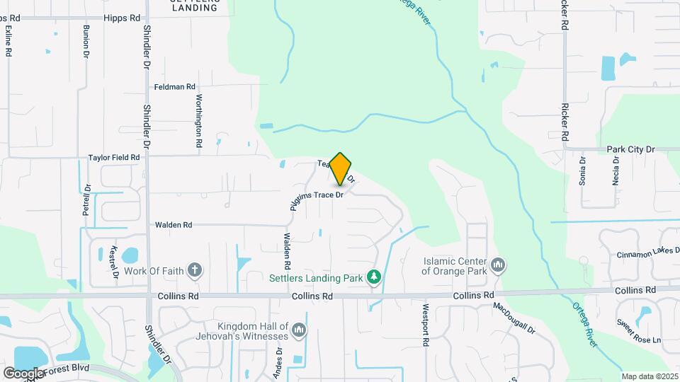 8173 Pilgrims Trace Dr Map and Location Details