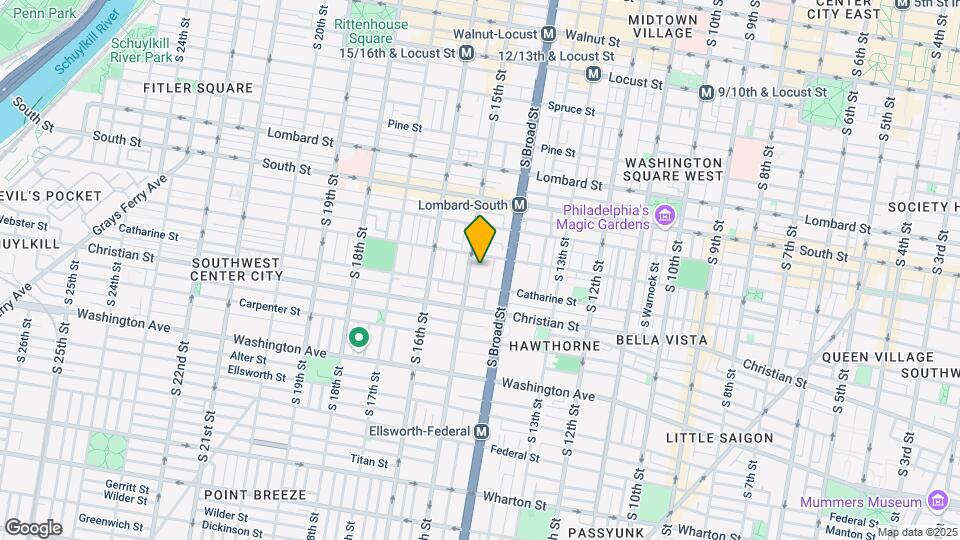 1436 Clymer St Map and Location Details
