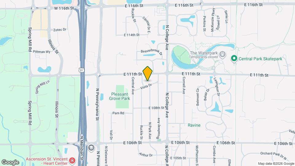 534 Vista Dr Map and Location Details