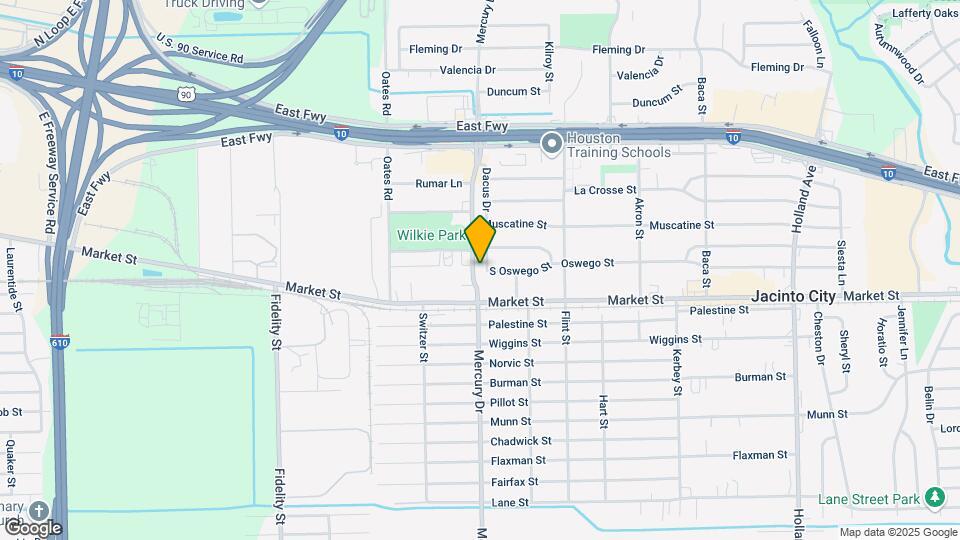 1210 Dacus Dr Mapa y Detalles de la Ubicación