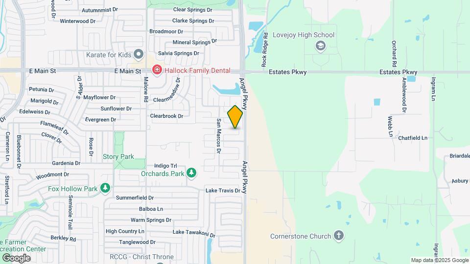 1810 Giddings Ct Map and Location Details