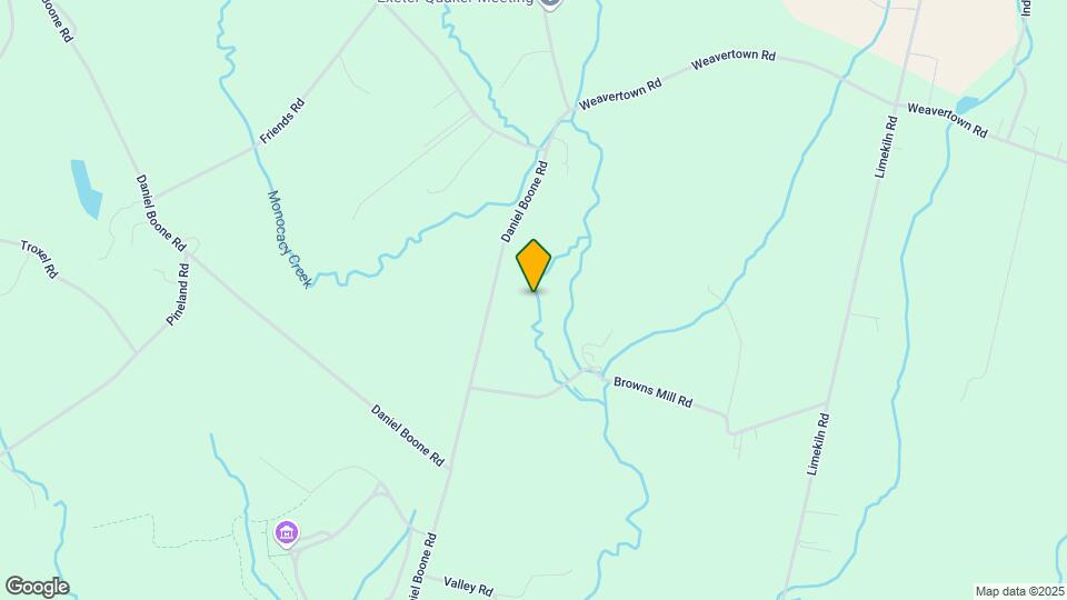 851 Daniel Boone Rd Map and Location Details