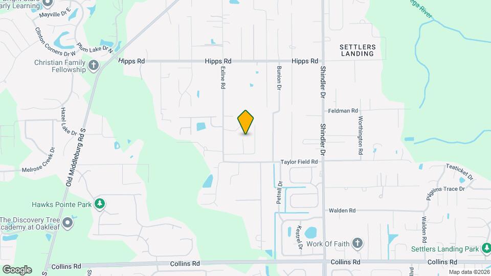 7355 New Meadows Court Map and Location Details
