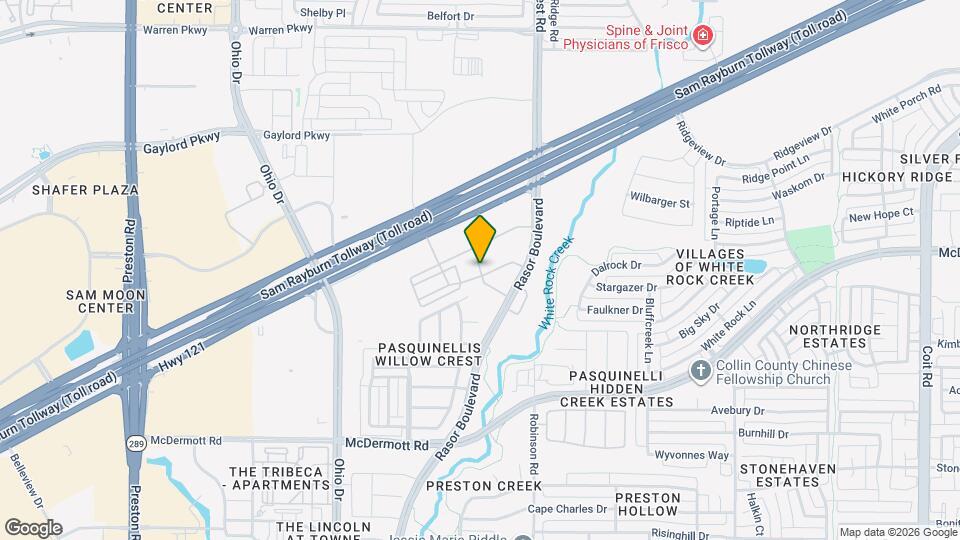 8909 Shoppers Ln Map and Location Details