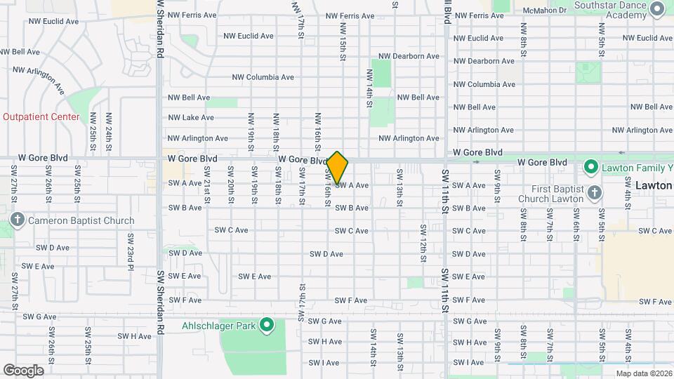 1512 SW D Ave Map and Location Details