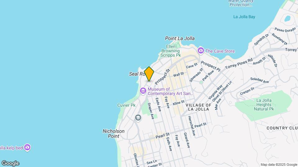 811-821 Coast Blvd S Mapa y Detalles de la Ubicación