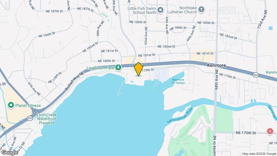 6125 NE 175th St Map and Location Details