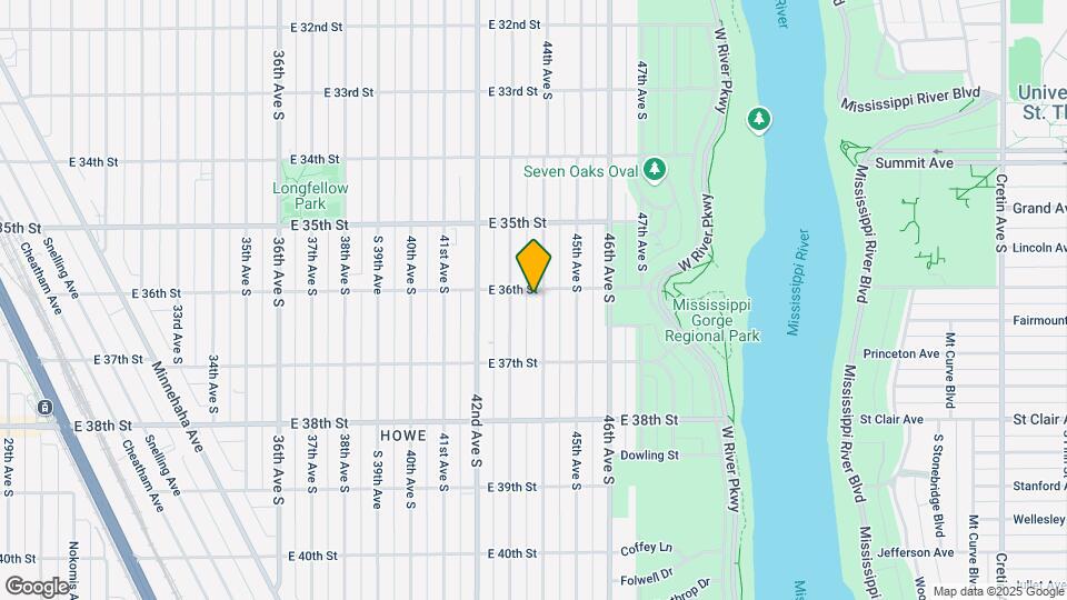 3604 44th Ave S Map and Location Details