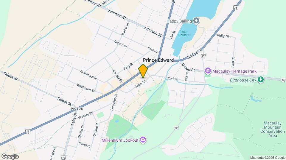 44 W Mary St Map and Location Details