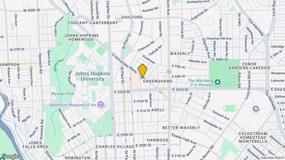 303 E University Pkwy Map and Location Details