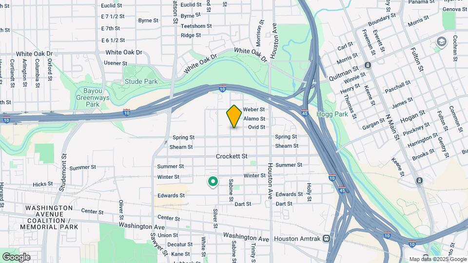 2022 Sabine St Map and Location Details