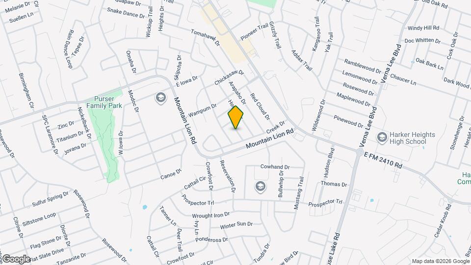 608 Totem Trail Map and Location Details