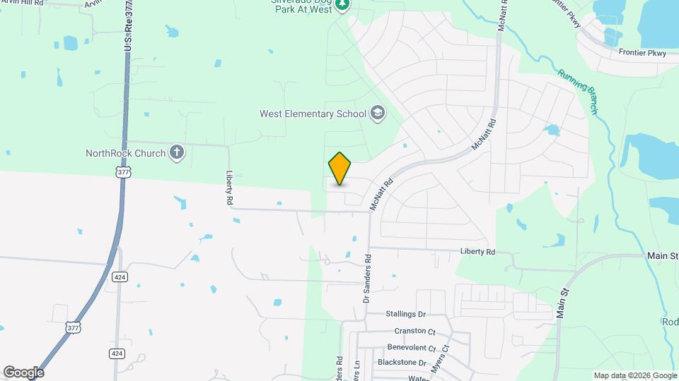 9729 Gooseneck Dr Map and Location Details