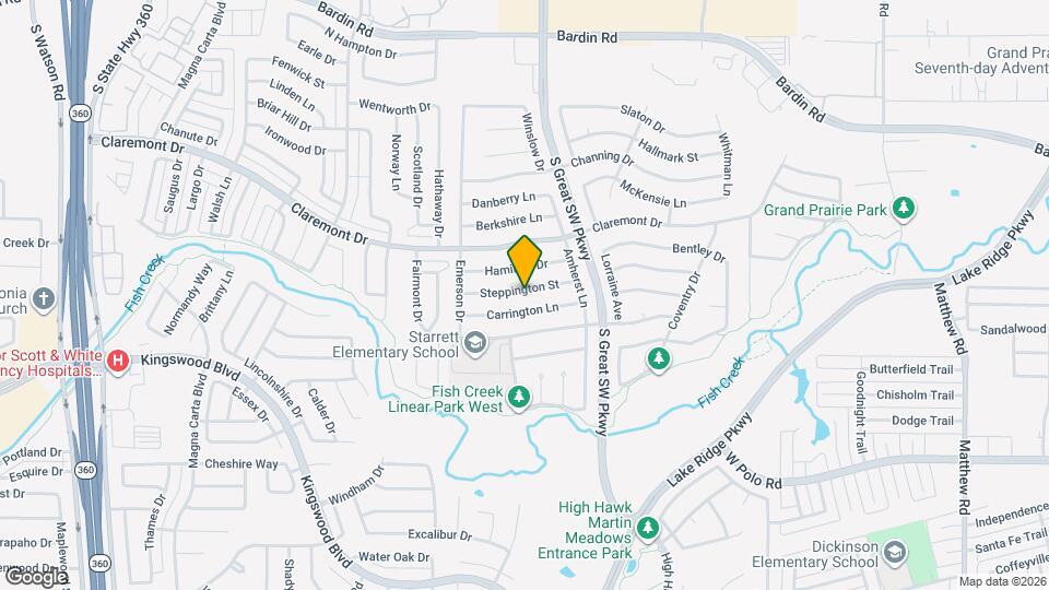 2637 Steppington St Map and Location Details