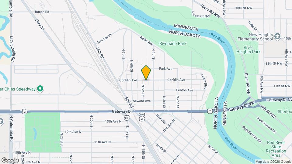 1622 N 5th St Mapa y Detalles de la Ubicación