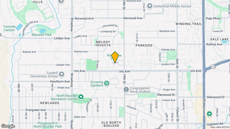 3480 17th St, Unit 250 Mapa y Detalles de la Ubicación