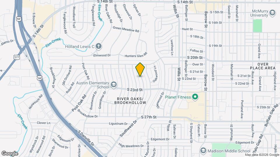 2132 Sylvan Dr Map and Location Details