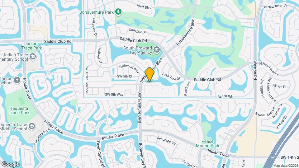 16641 Royal Poinciana Dr Map and Location Details