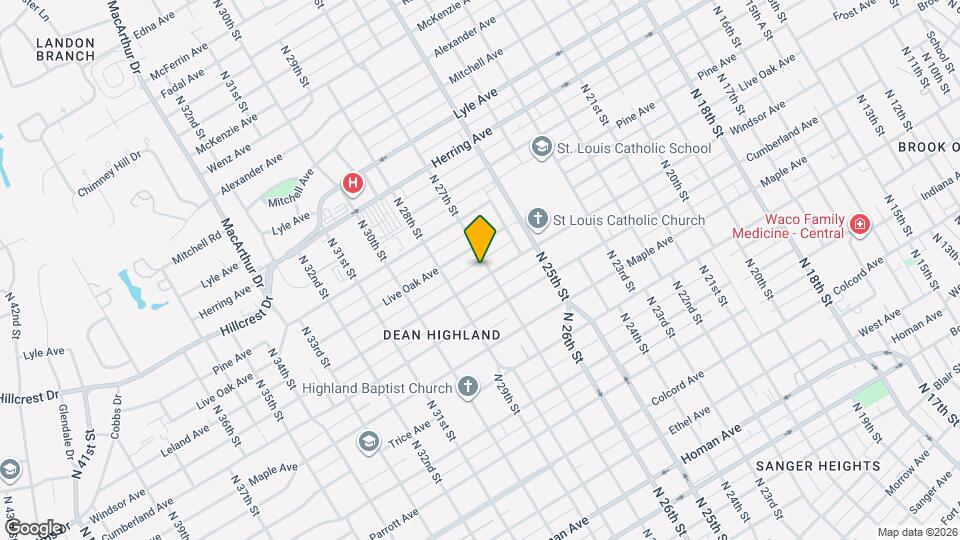 2705 Windsor Ave Map and Location Details