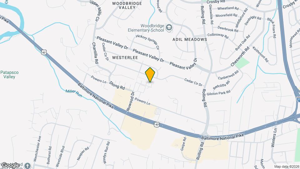 1208 Corolla Ct Map and Location Details