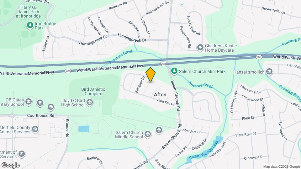 9305 Fox Run Dr Map and Location Details