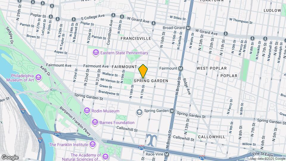 1716 Wallace St Map and Location Details