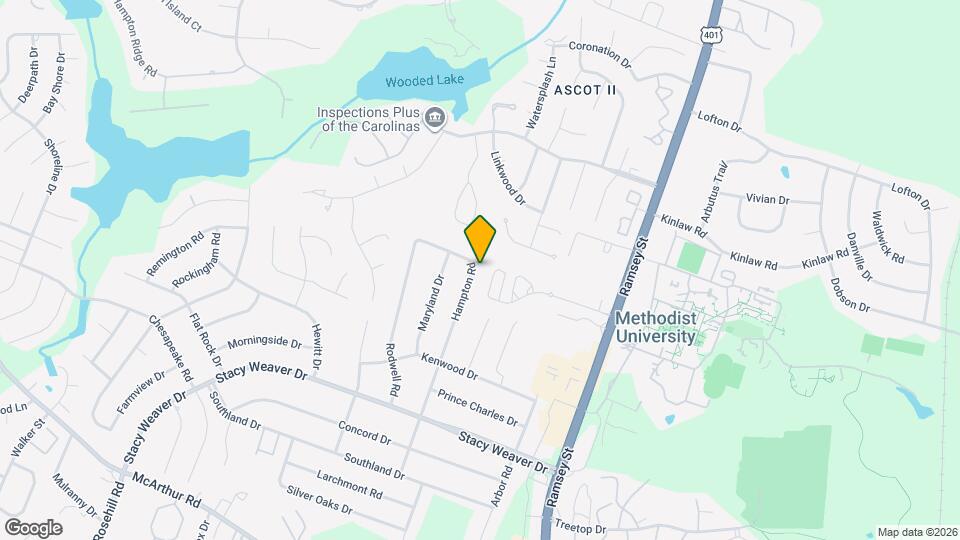 5418 Hampton Rd Map and Location Details