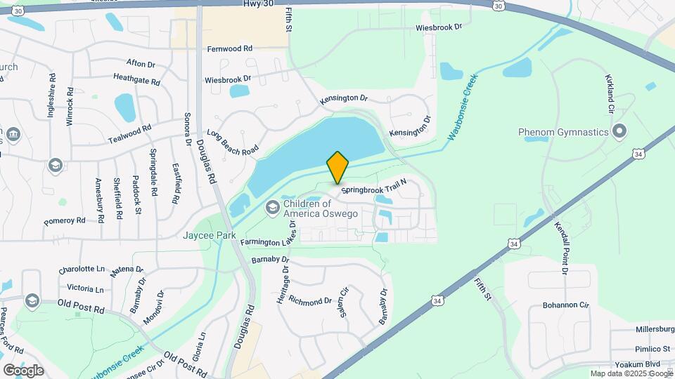 637 Springbrook Trail N Map and Location Details