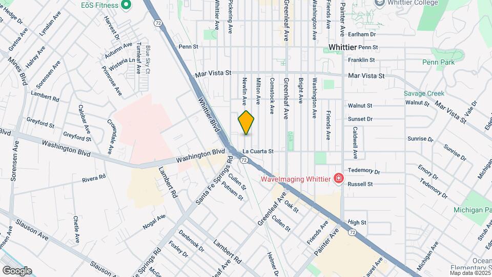 7934 Newlin Ave Map and Location Details
