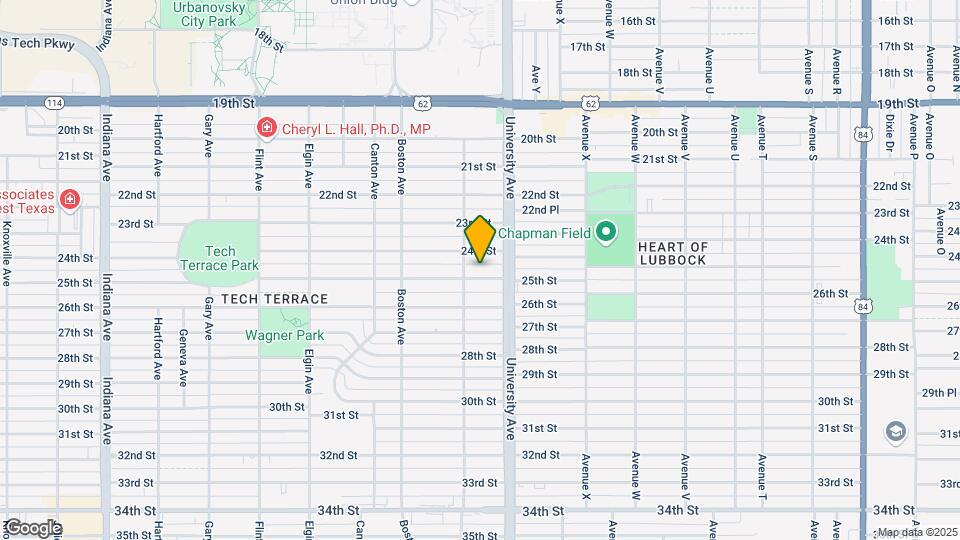 2516 25th St Map and Location Details