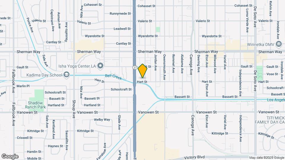 7007 Vassar Ave Mapa y Detalles de la Ubicación