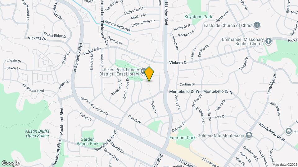 5538 Fiesta Ln Map and Location Details