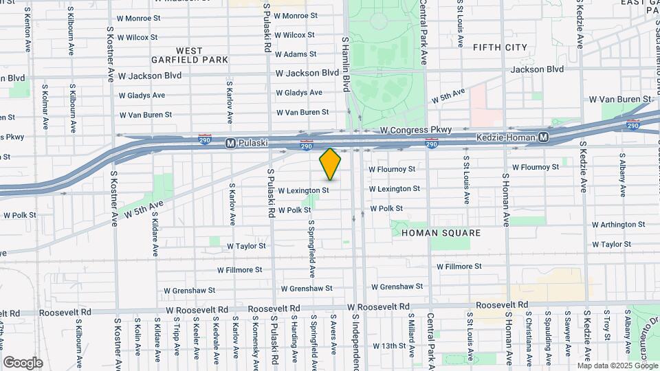 3832 W Lexington St Map and Location Details