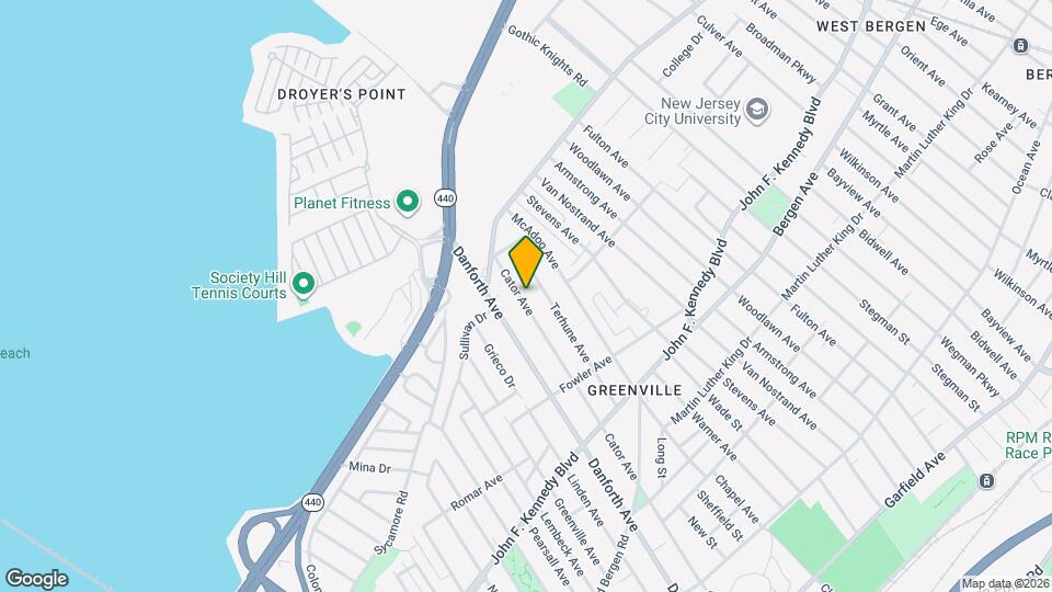 380 Cator Ave Mapa y Detalles de la Ubicación