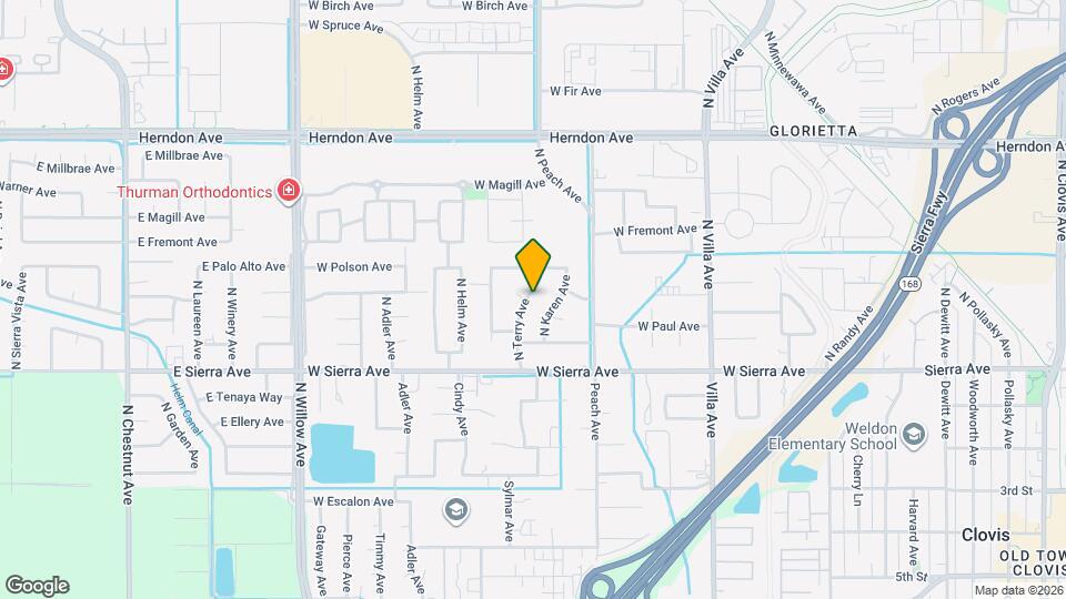 131 N Terry Ave Map and Location Details