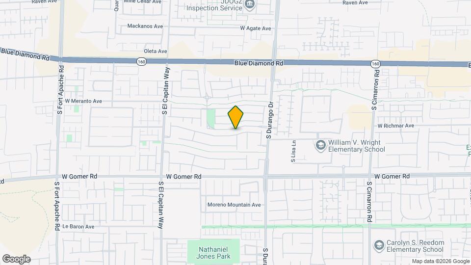 8744 Frasure Falls Ave Map and Location Details
