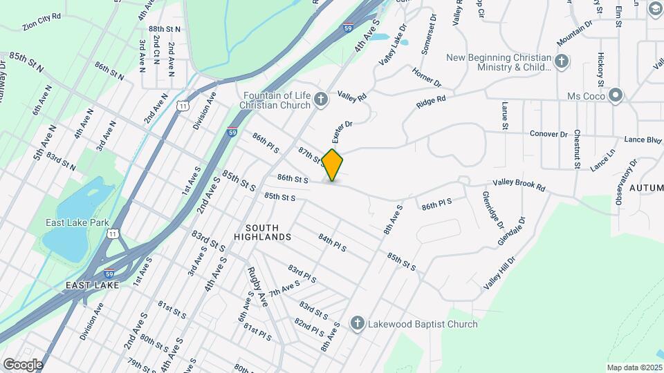 620 86th St S Map and Location Details