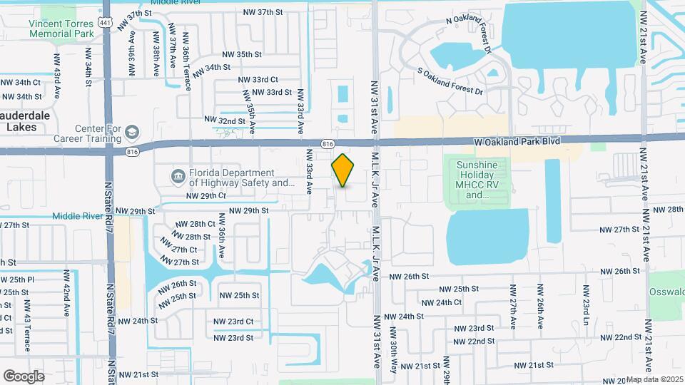 2931 Hibiscus Ave Map and Location Details