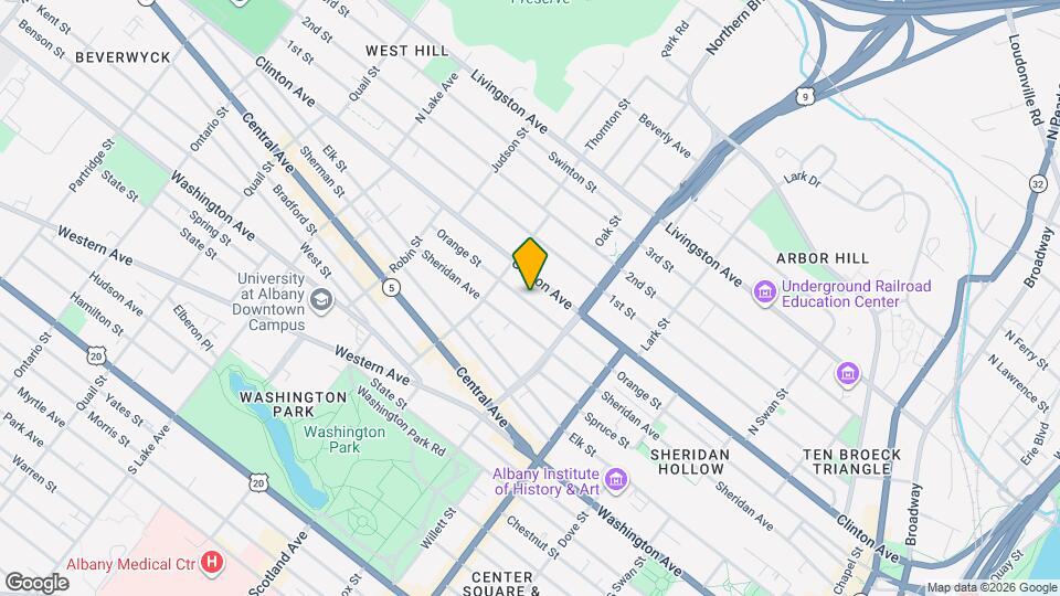 385 Orange St Map and Location Details