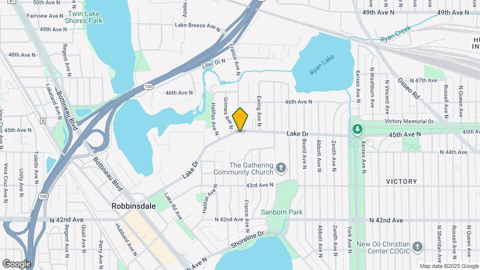 3829 Lake Dr Map and Location Details