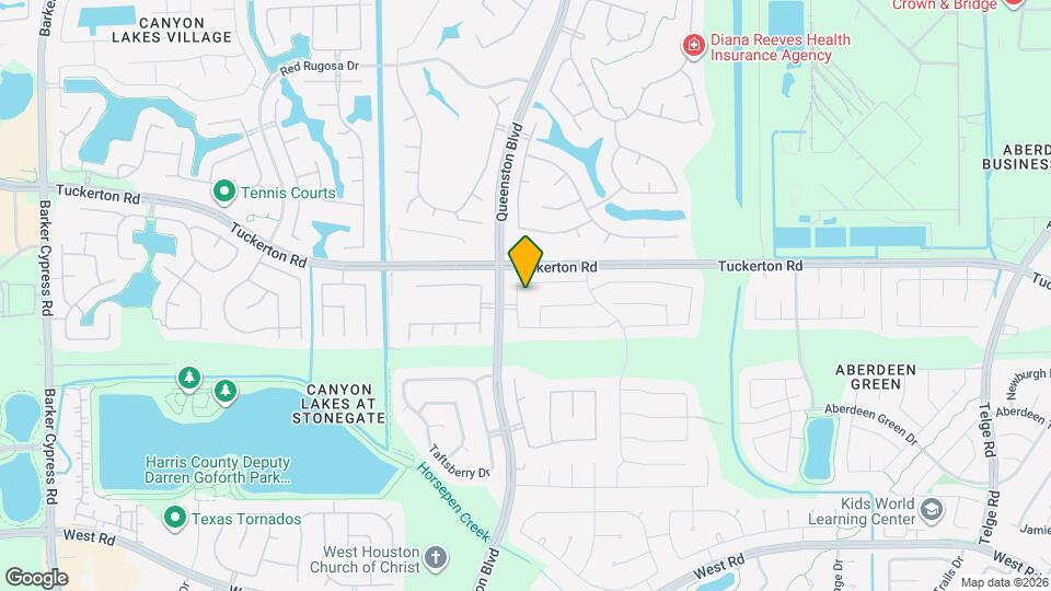 9718 Coyote Creek Dr Map and Location Details