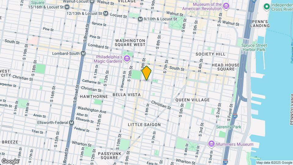 814 Fitzwater St Map and Location Details