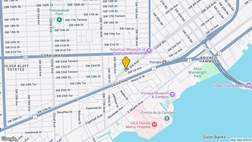 3683 SW 3rd Ave Map and Location Details