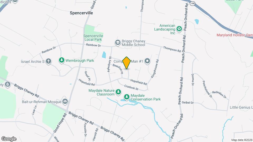 15312 Durant St Map and Location Details