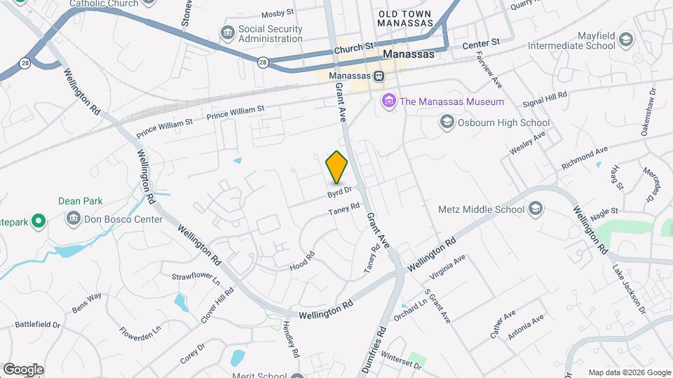 9234 Byrd Dr Map and Location Details